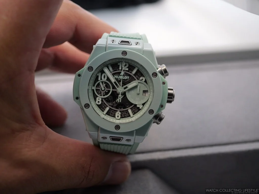 W&W 2025: Hublot Big Bang Unico Mint Green Ceramic (Live Photos